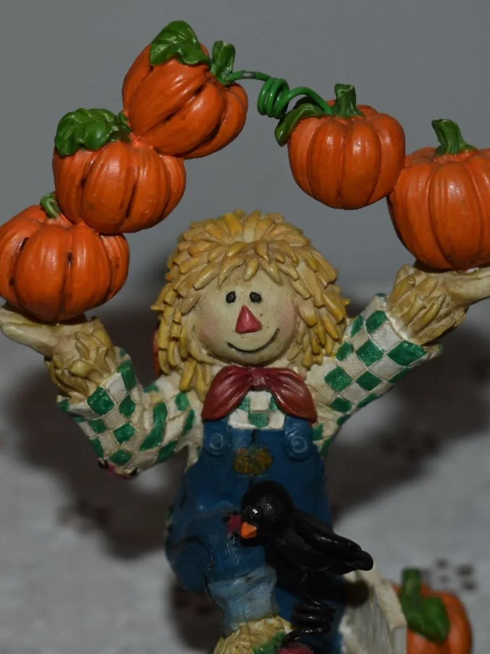 Vintage Papel Giftware Harvest Fall Halloween Collectable Figurine Lot Set of 3